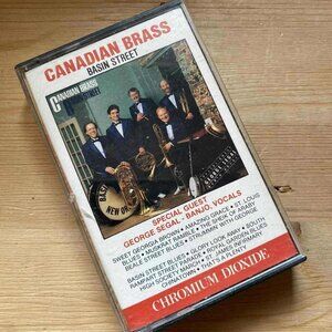 Canadian Brass George Segal – Basin Street Cassette Tape VG+ C12